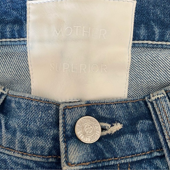 Mother The Tomcat Distressed Crop Jeans in Playing With Scissors 27 - Picture 7 of 11